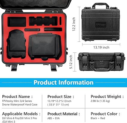 FPVtosky Mini 4 Pro More Combo for DJI Mini 4 Pro Drone Accessory Kit