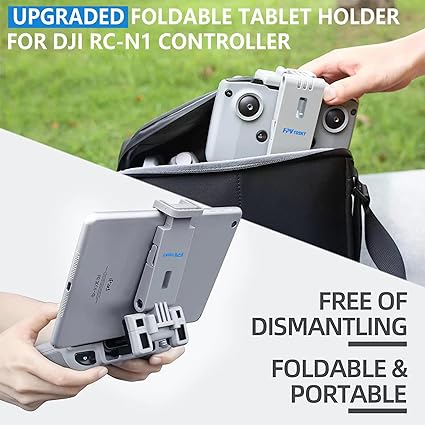 No Disassembly Tablet Holder for DJI Mini 2/ Mini 2 SE/Air 2S/ Air 3/ Mavic 3/ Mini 3/ Mini 4 Pro