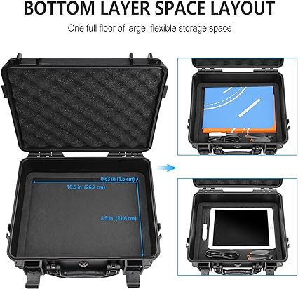 FPVtosky Dual Layer Hard Case for DJI Mini 4 Pro/Fly More Combo