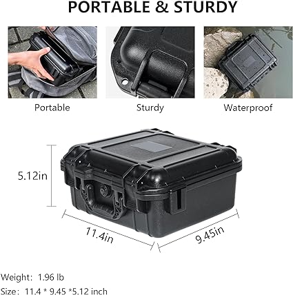 FPVtosky Mavic Mini 3/ Mini 3 Pro Case, Compact Travel Carry Case for DJI  Mini 3/ Mini 3 Pro，Small Hard Case for DJI Mini 3/ Mini 3 Pro Accessories[ CASE ONLY] — DroneAddons