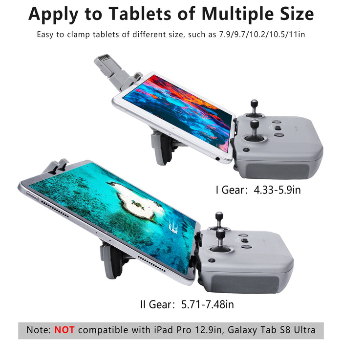 No Disassembly iPad Holder Stand, DJI Mini 2 / DJI Mini 3 /DJI Mini 4 Pro/Air 2S/ Air 3 Accessories